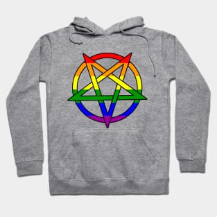 Rainbow Pentacle Hoodie